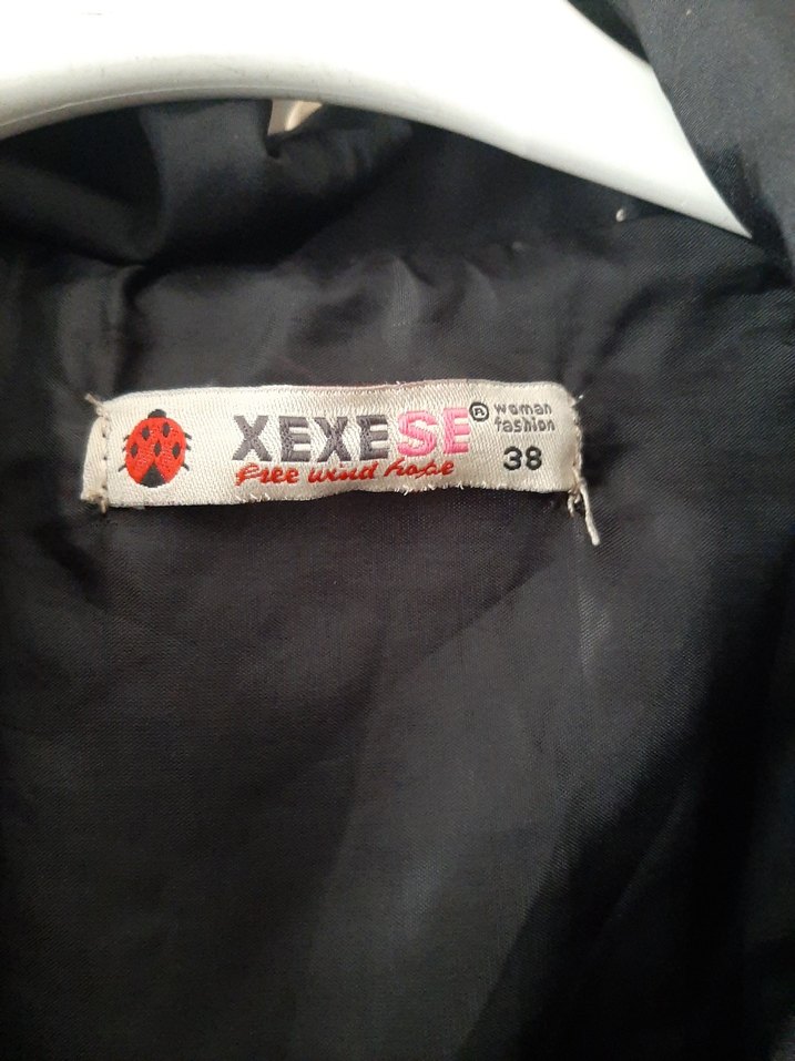 Uzun Siyah Kadın Yağmurluk - Görsel 4