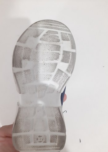 22 Beden mavi Renk Erkek Çocuk Mavi Yılan Desenli Spor Ayakkabı