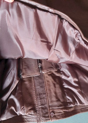 TCHİBO NAPA ERKEK DERI KABAN - Görsel 7