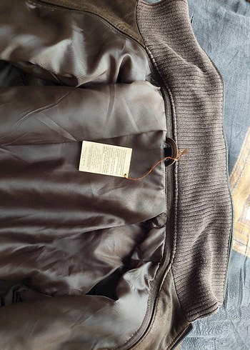 TCHİBO NAPA ERKEK DERI KABAN - Görsel 11