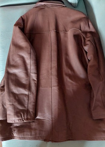 TCHİBO NAPA ERKEK DERI KABAN - Görsel 3