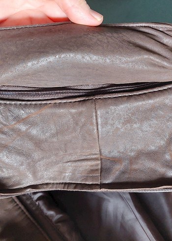 TCHİBO NAPA ERKEK DERI KABAN - Görsel 8