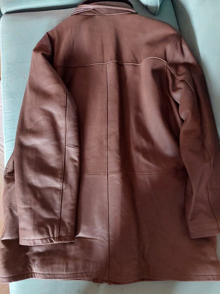 TCHİBO NAPA ERKEK DERI KABAN - Görsel 3