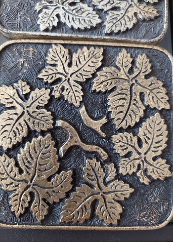 6 LI WINTAGE BARDAK ALTLIĞI - Görsel 5