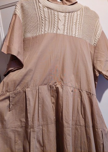 IPEKYOL TRIKO DETAYLI ELBISE - Görsel 5