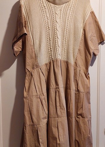 IPEKYOL TRIKO DETAYLI ELBISE - Görsel 2