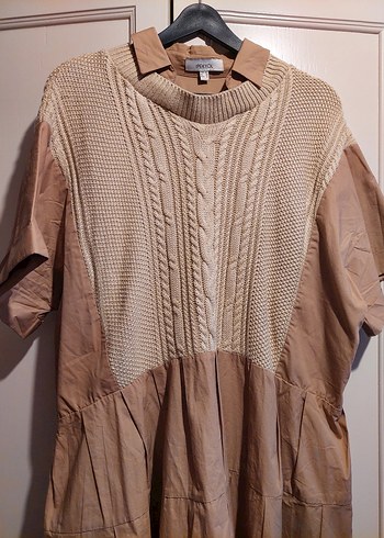 IPEKYOL TRIKO DETAYLI ELBISE - Görsel 3