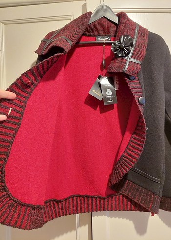 SEMENTA SAF YÜN CEKET - Görsel 4