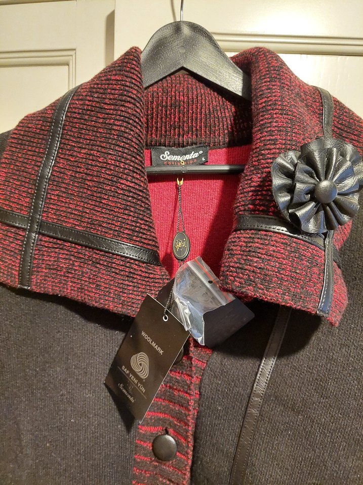 SEMENTA SAF YÜN CEKET - Görsel 5