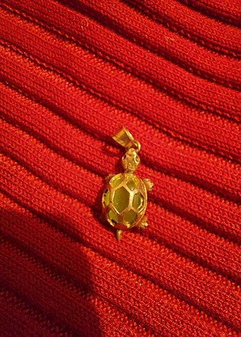 925 AYAR KAPLUMBAĞA KOLYE UCU - Görsel 2