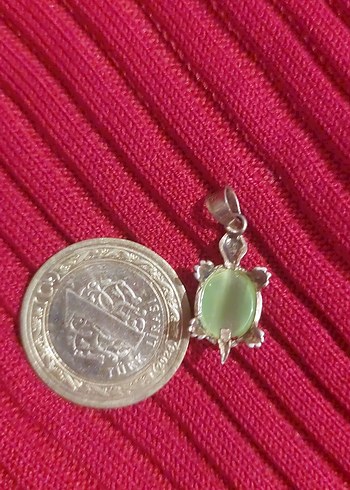 925 AYAR KAPLUMBAĞA KOLYE UCU - Görsel 10