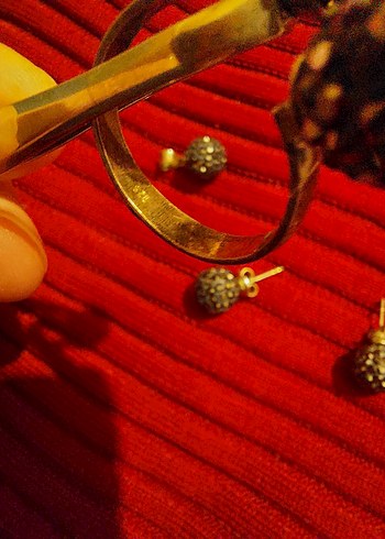 3LU 925 AYAR MARKAZİT SET - Görsel 4