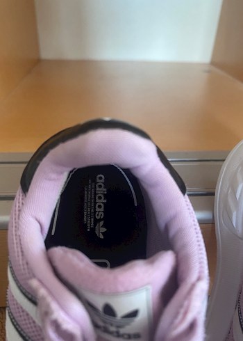 21 Beden Kız Çocuk Pembe Adidas Spor Ayakkabı