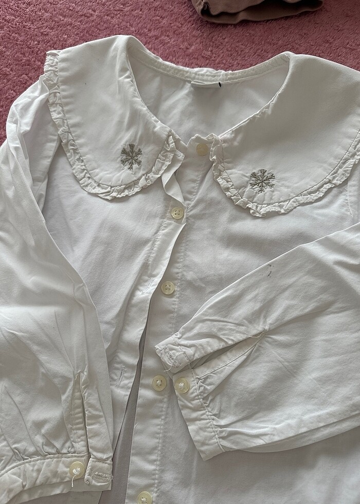 Beyaz yakalı gömlek - Görsel 4