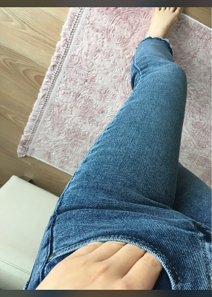 Paça detay jean - Görsel 2