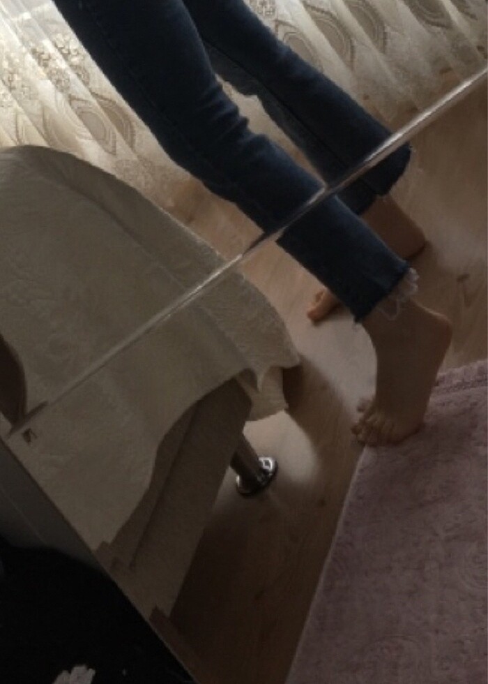 Paça detay jean - Görsel 3