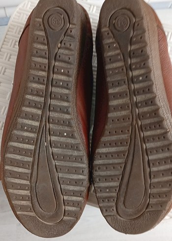 Parlak Kahverengi  bayan ayakkabı - Görsel 2