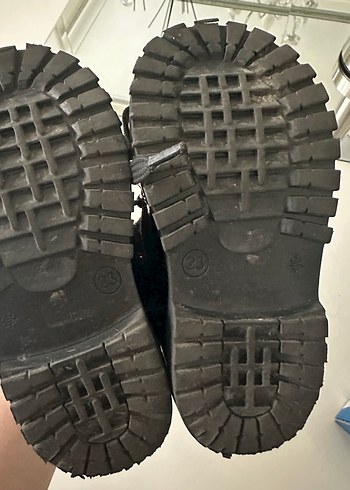 Kız Çocuk Siyah  Kürklü Bot - Görsel 5