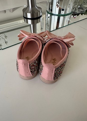 Kızlar için Pembe Fiyonklu Babet - Görsel 2