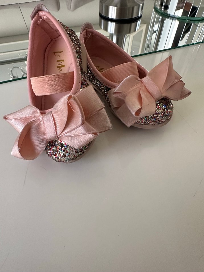 Kızlar için Pembe Fiyonklu Babet - Görsel 4