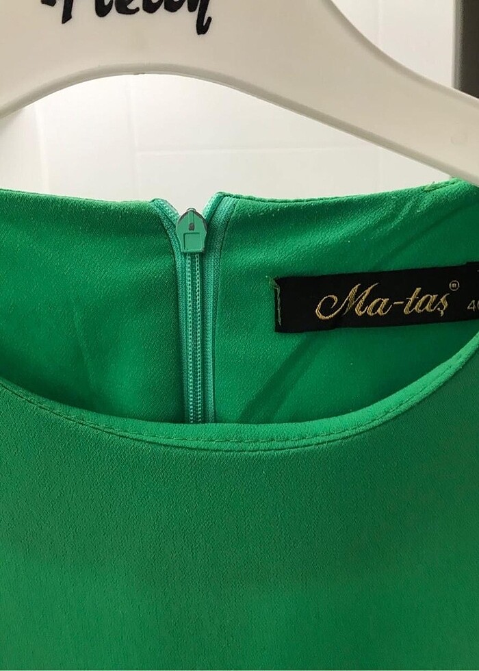 Yeşil Gömlek Tunik - Görsel 5