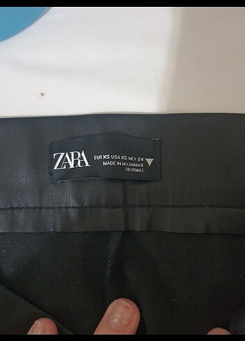 xs Beden Zara deri pantolon
