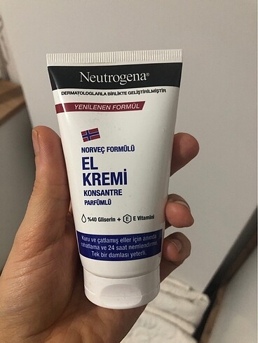 Neutrogena El kremi