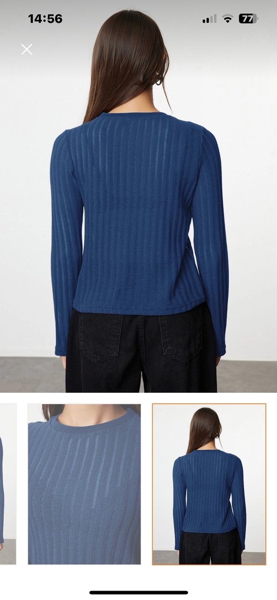 transparan kazak - Görsel 3