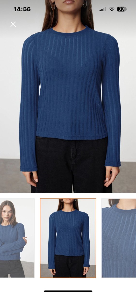 transparan kazak - Görsel 2