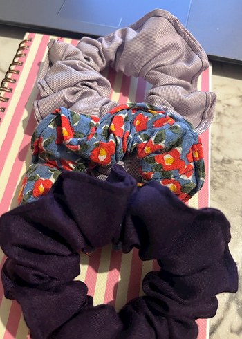 Renkli Bohem Kadın Saç Tokaları ve Lastikler - Görsel 6