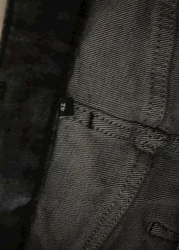 Kadın Siyah Midi Kot Etek - Görsel 4