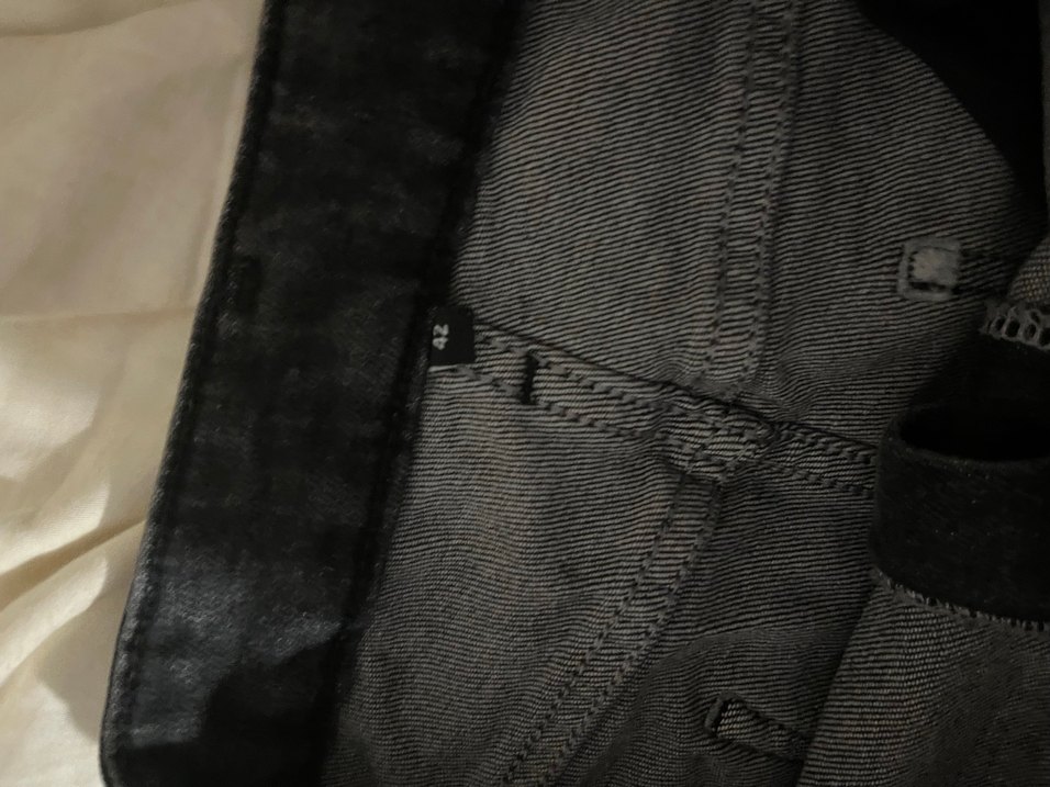 Kadın Siyah Midi Kot Etek - Görsel 4