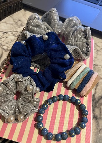 Boncuklu toka seti - Görsel 6