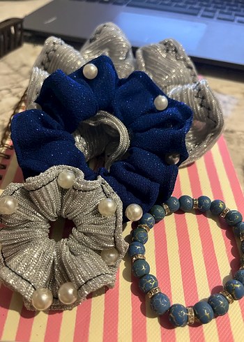 Boncuklu toka seti - Görsel 2