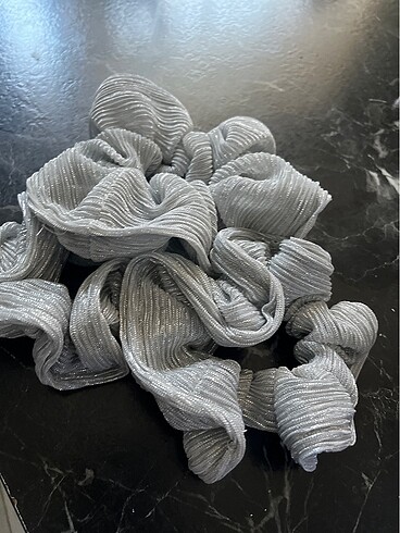 Diğer scrunchie toka 3 lü