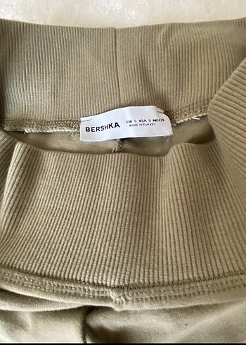 Bershka BERSHKA Yüksel Bel İspanyol Paça Pantolon