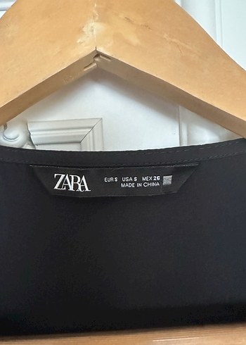 Siyah Midi V Yaka Drapeli Elbise - Görsel 2