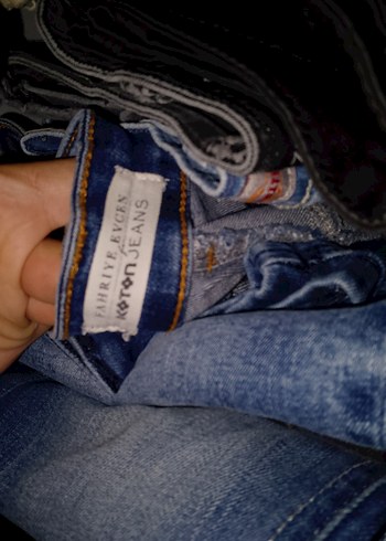 Mango Erkek Siyah Street Wear Rozet - Görsel 5