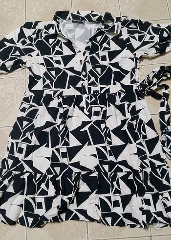 siyah Beyaz Erkek Midi Şort - Görsel 7