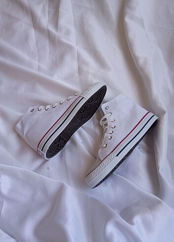 39 Beden beyaz Renk Converse All Star Yeni Sezon Kahve Taban