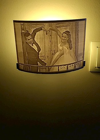 Kişiye Özel dekoratif gece lambası