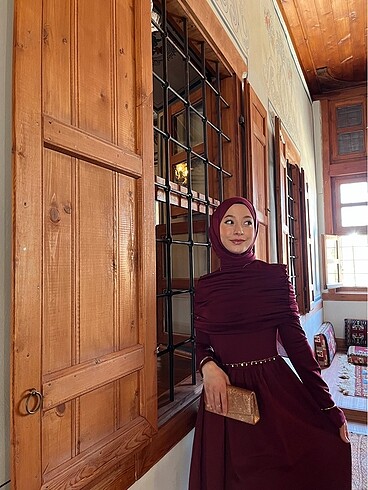 s Beden bordo Renk Bordo elbise