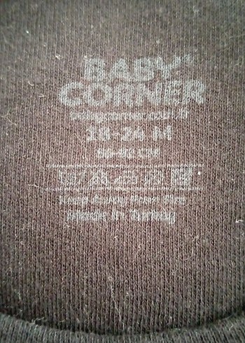 Siyah Uzun Kollu Rock Punk Bebek Body - Görsel 2