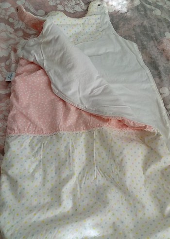 Pembe Nakışlı Bebek Uyku Tulumu - Görsel 2