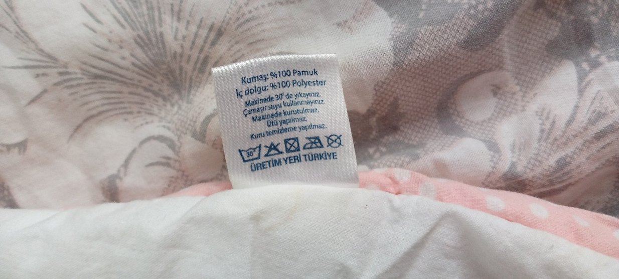 Pembe Nakışlı Bebek Uyku Tulumu - Görsel 3