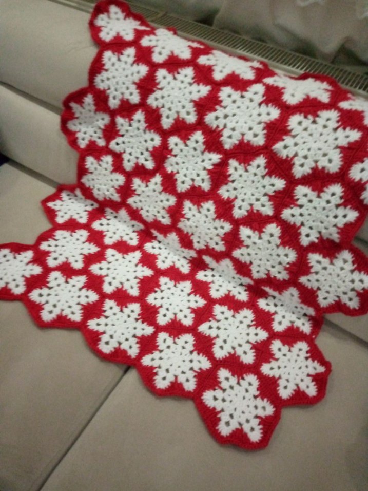 El  örgüsü Kırmızı Çocuk Battaniyesi - Görsel 4