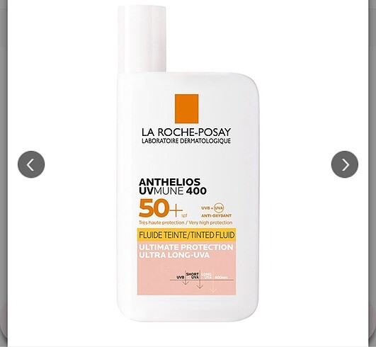 La Roche posay Renkli güneş koruyucu
