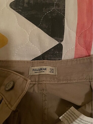38 Beden pull and beat kargo pantalon