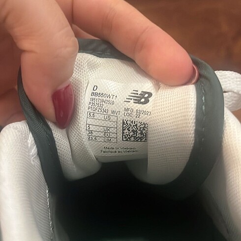 37,5 Beden çeşitli Renk New Balance 550