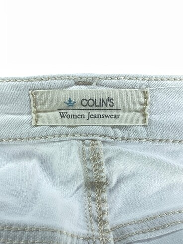 30 Beden beyaz Renk Colin's Jean / Kot %70 İndirimli.